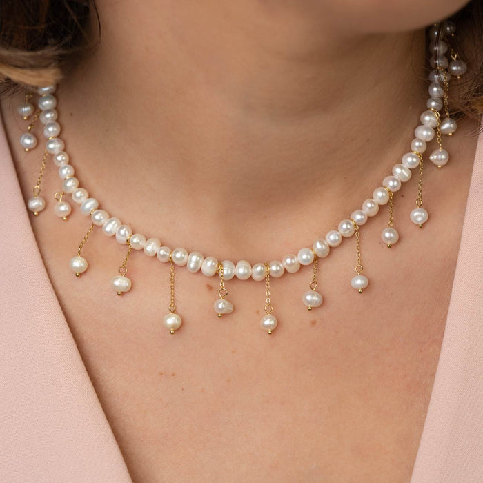 Maribel Pearl Necklace