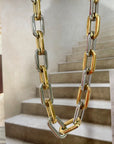 BRACHA Elle Gage Two Tone Necklace