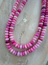 Mini Barbie Pink Swirl Necklace