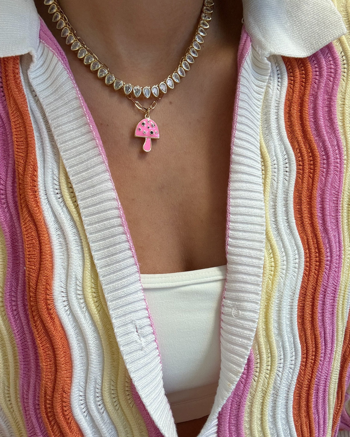 Baby Shroom Necklace