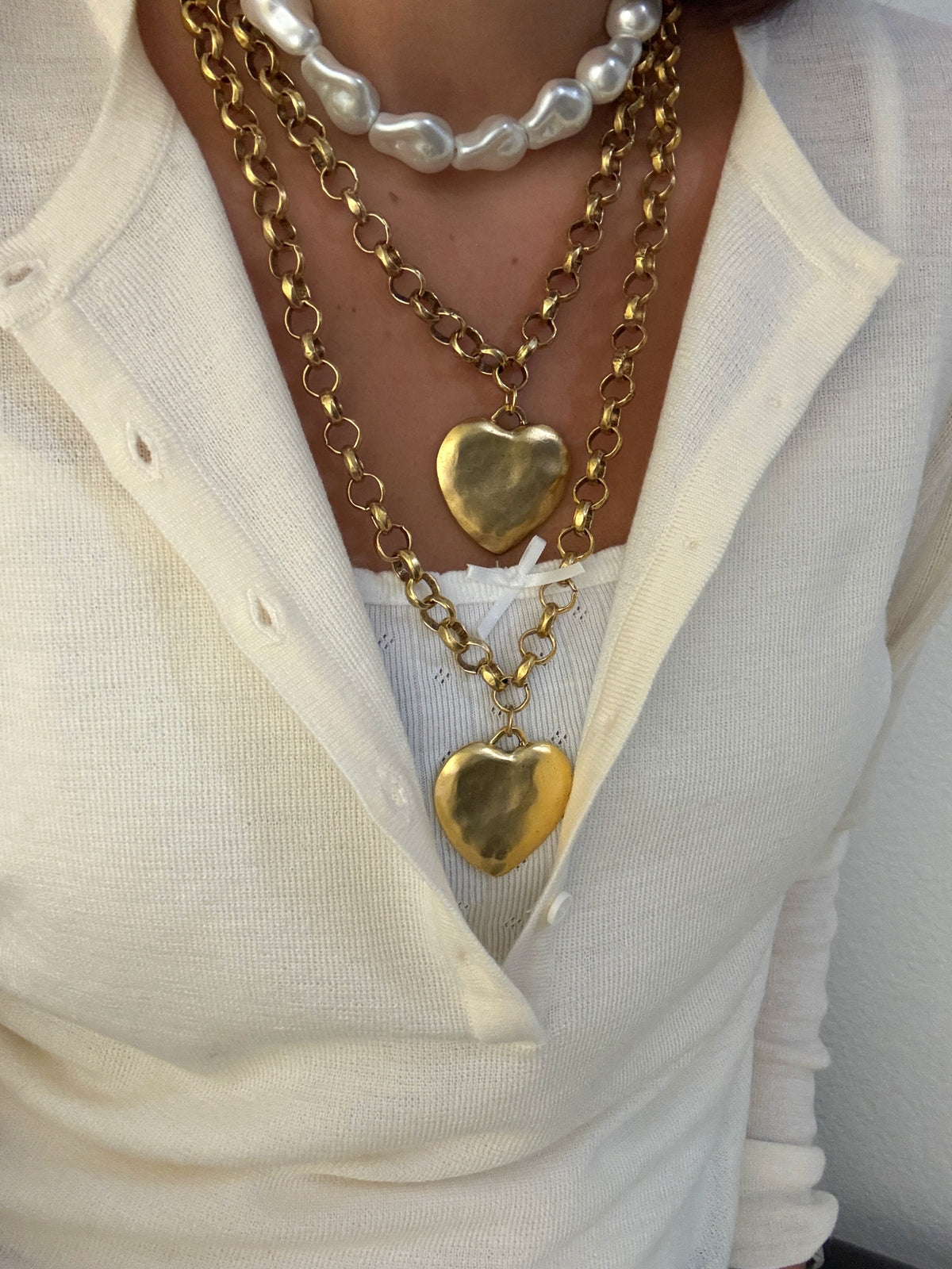 Puffy Heart Necklace