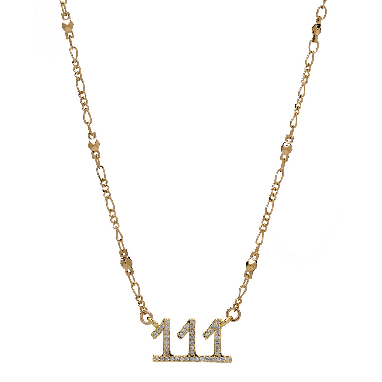 Angel Number Necklace 111 222 333 444 555 666 777 888 999 Gold Numerology  Necklace – Hello Luxy