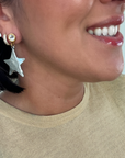 BRACHA Star Shine Two Tone Earrings