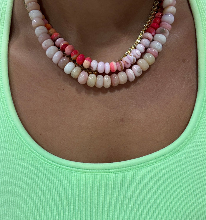 Pastel Pink Candy Necklace