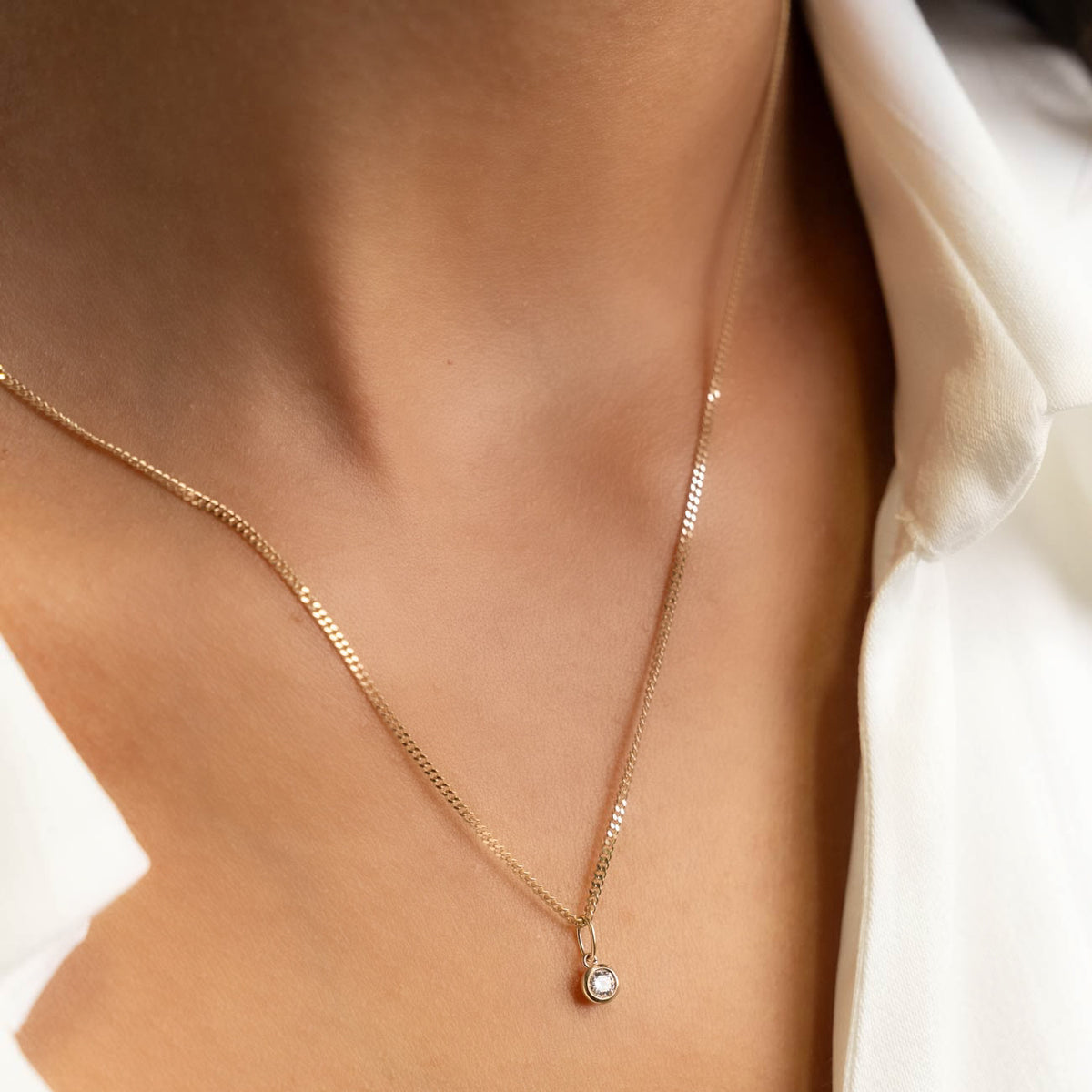 In A Moment Diamond Necklace