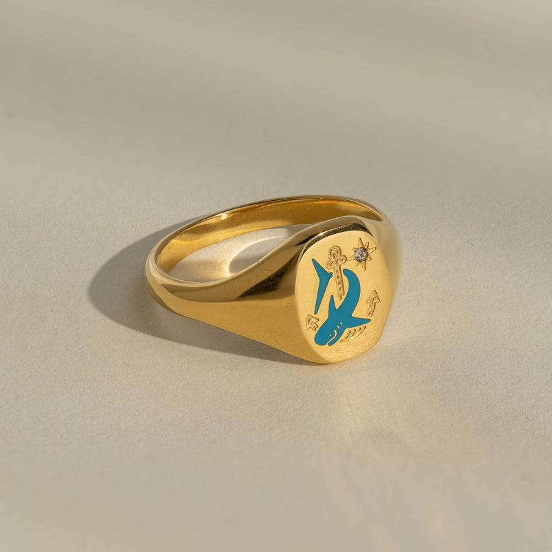 Loved By The Sea Ring