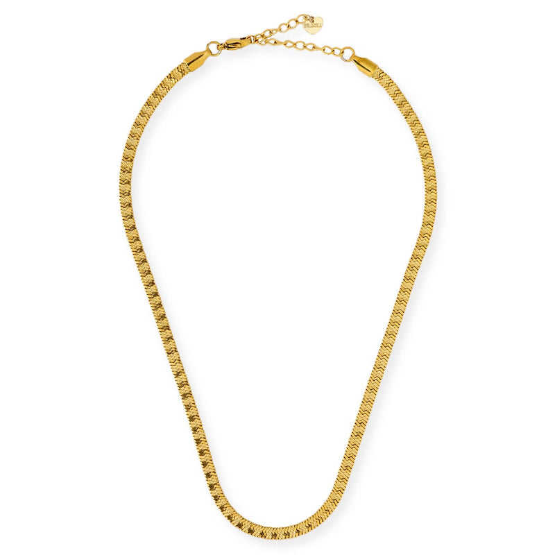 Zoe Herringbone Necklace