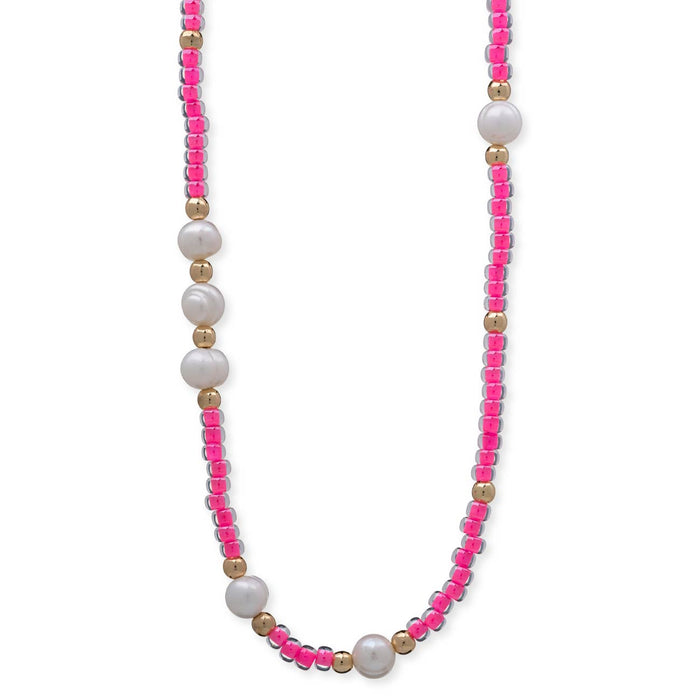 Emy Pink Necklace