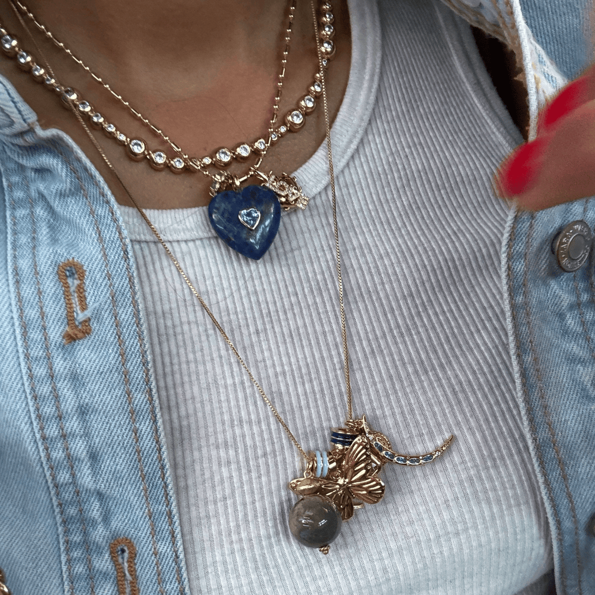 16" Lennox Charm Chain Necklaces by BRACHA