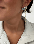 Abalone Studs Earrings by BRACHA