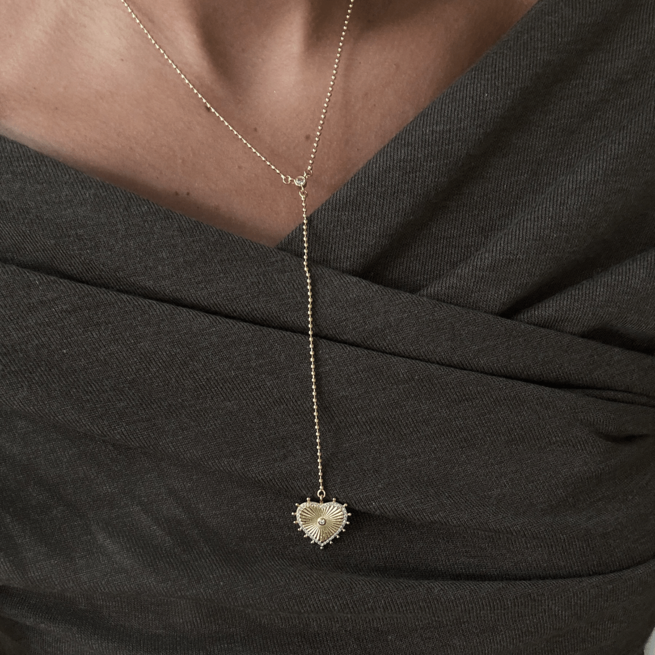 BRACHA Amara Heart Lariat