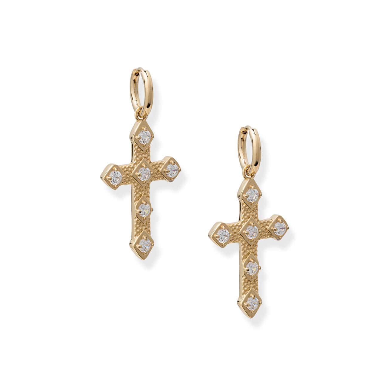 BRACHA Amelia Cross Earrings