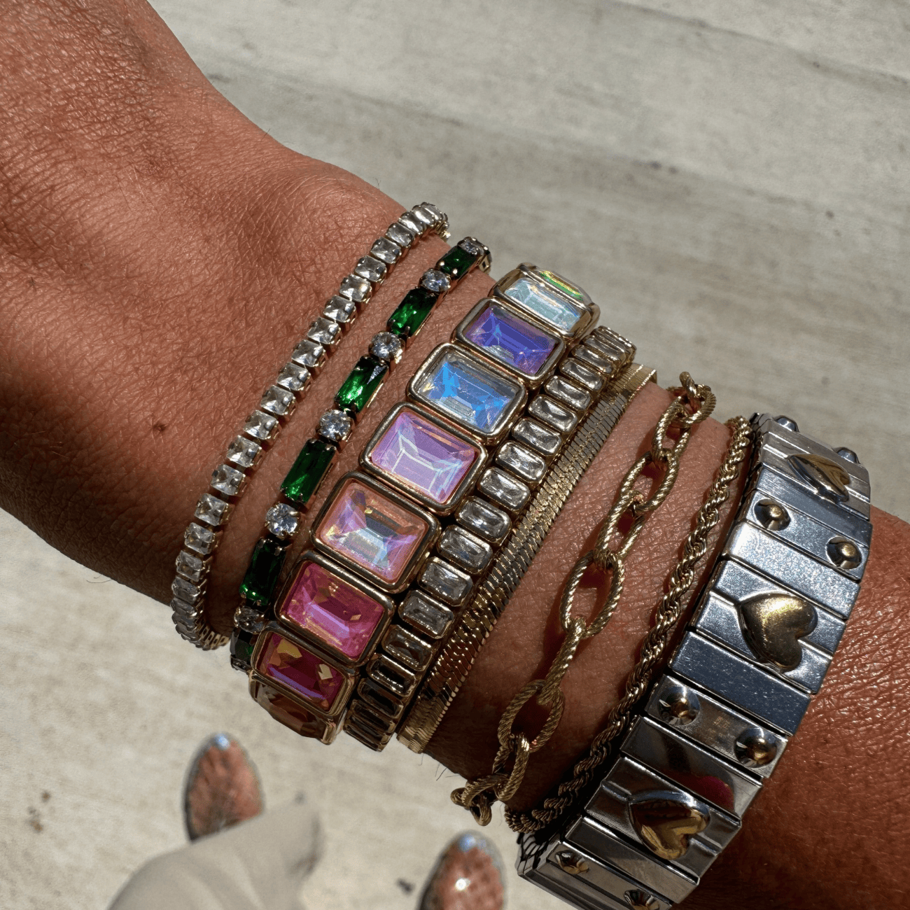 Avery Emerald Bracelet Bracelets by BRACHA