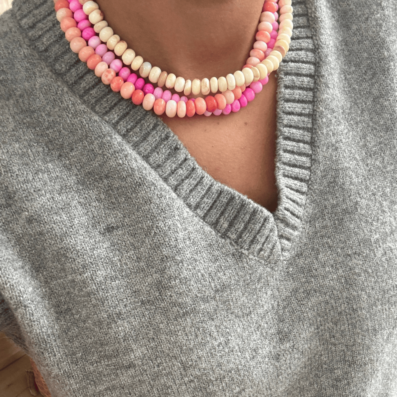 BRACHA Barbie Pink Swirl Necklace