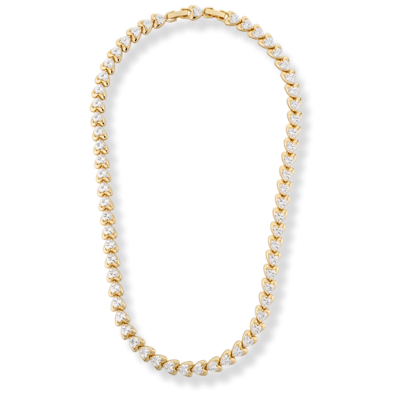 Blair Heart Tennis Necklace Necklaces by BRACHA