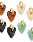 Blaise Heart Earrings Earrings by BRACHA