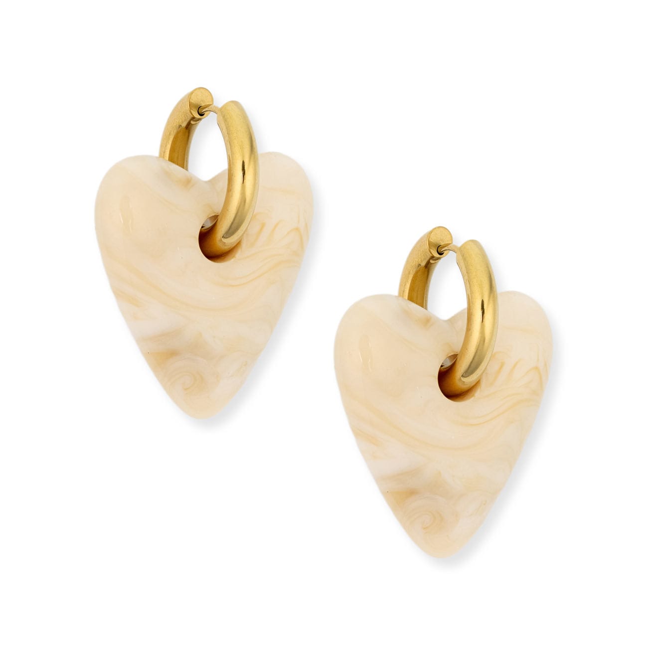 Blaise Heart Earrings Earrings by BRACHA