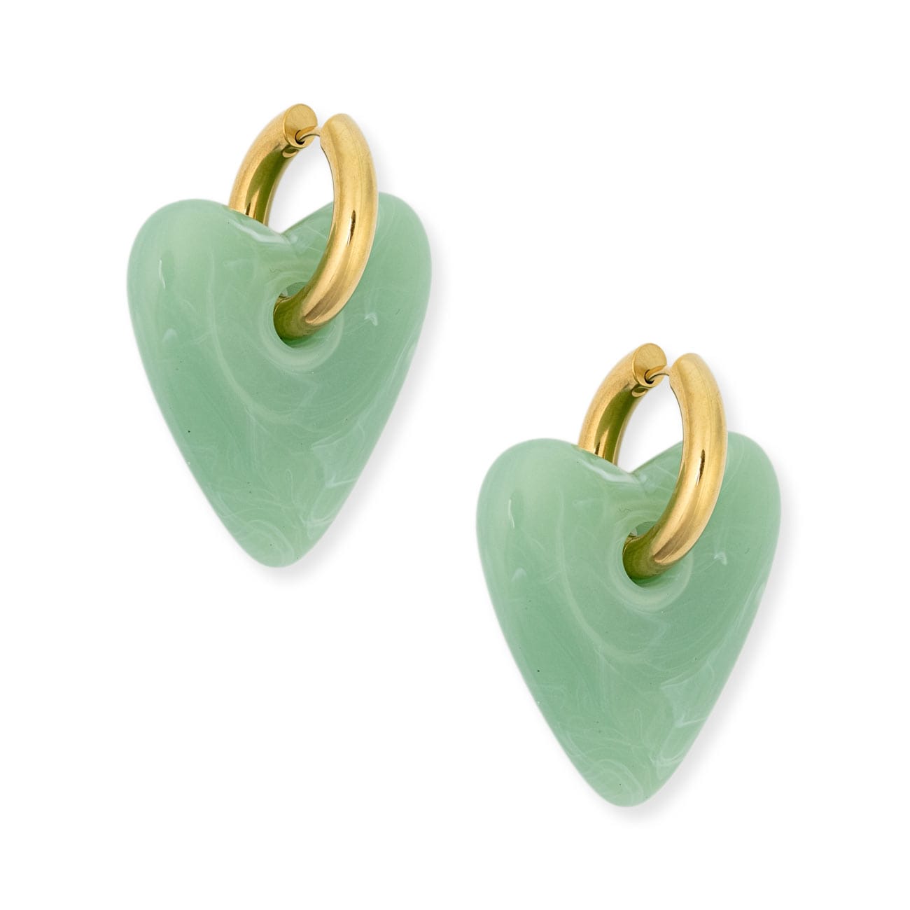 Blaise Heart Earrings Earrings by BRACHA