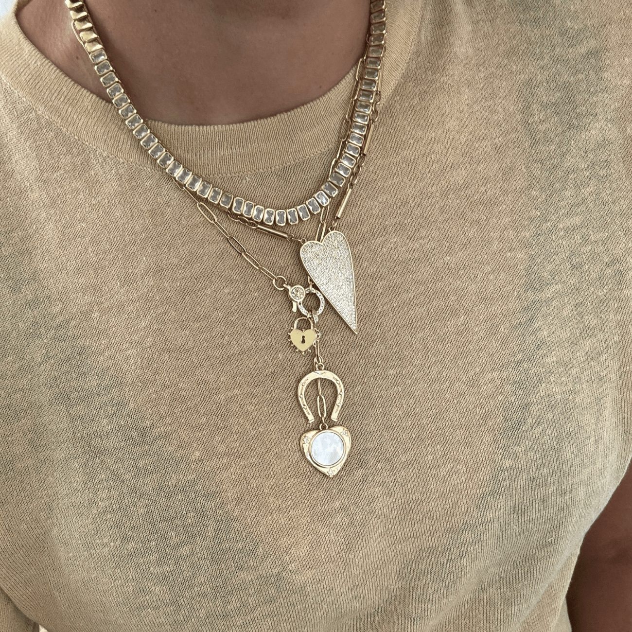 BRACHA Blake Heart Necklace