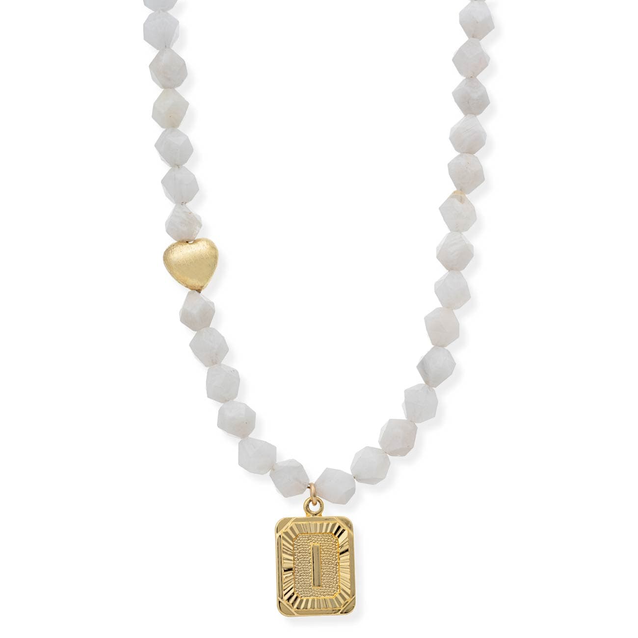 BRACHA Blanc Initial Necklace