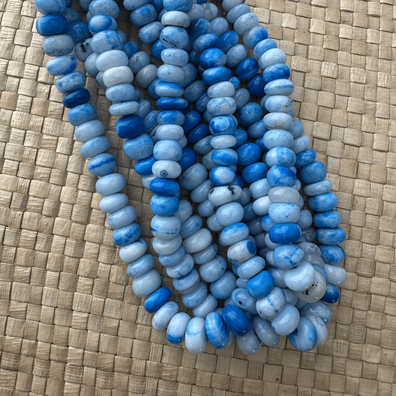 BRACHA Blue Ocean Water Candy Necklace