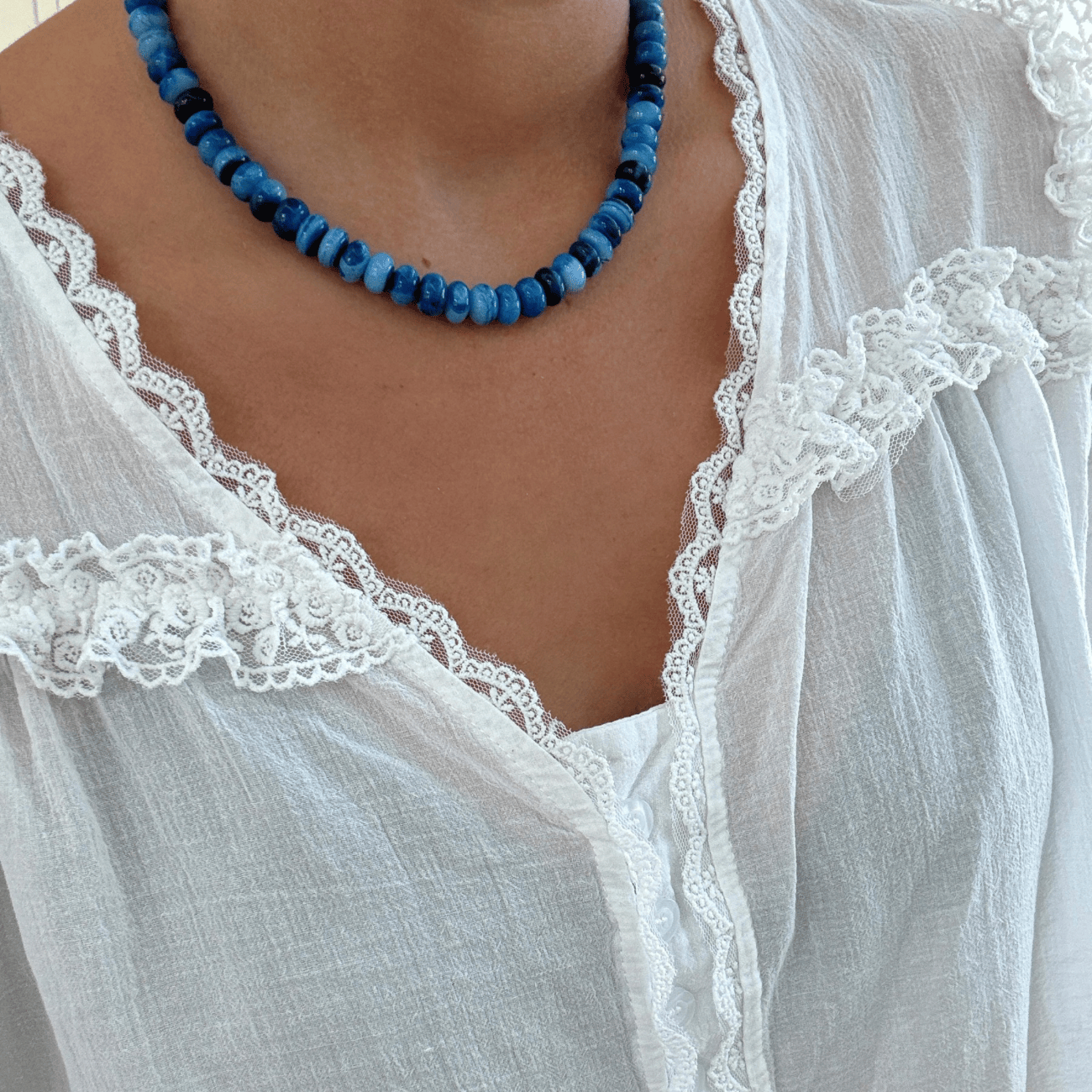 BRACHA Blueberry Candy Necklace