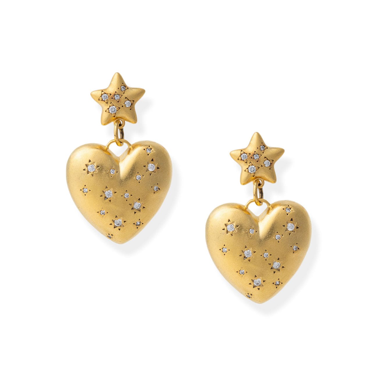 BRACHA Brielle Heart Earrings
