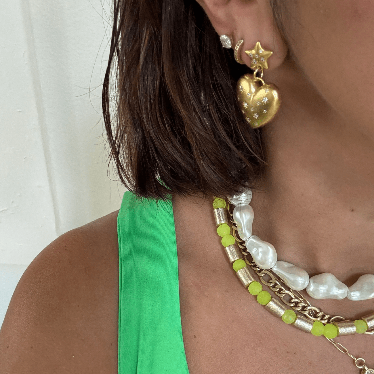 BRACHA Brielle Heart Earrings