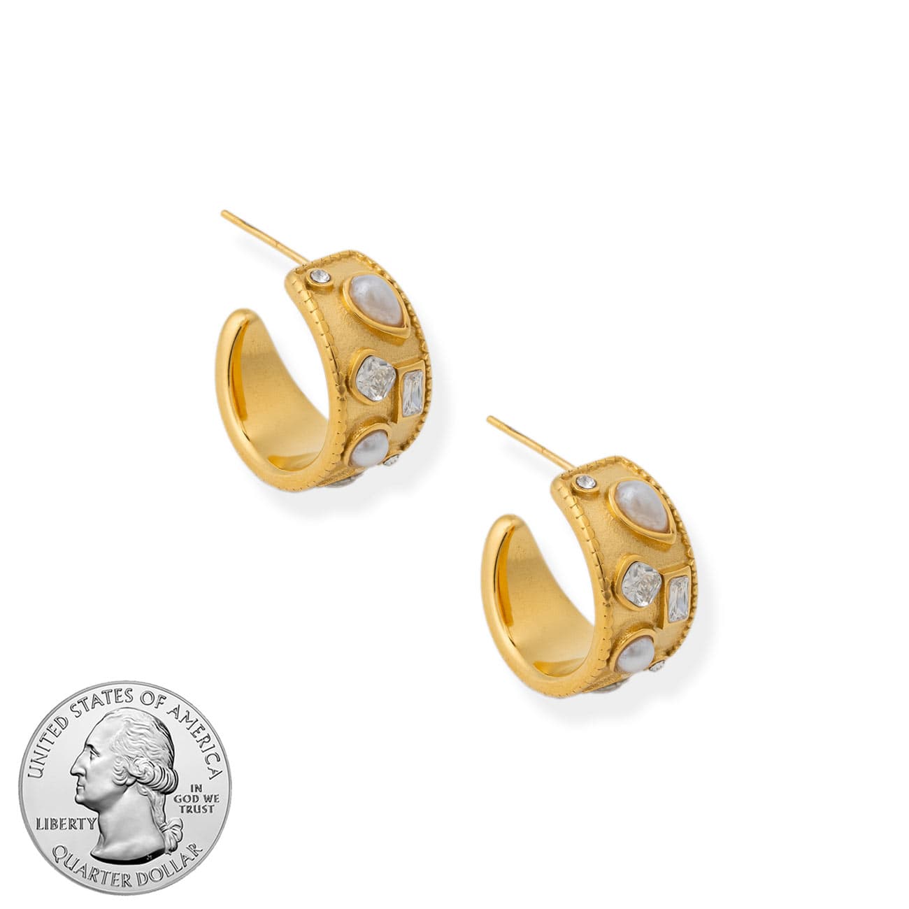 Cairo Hoops Earrings by BRACHA