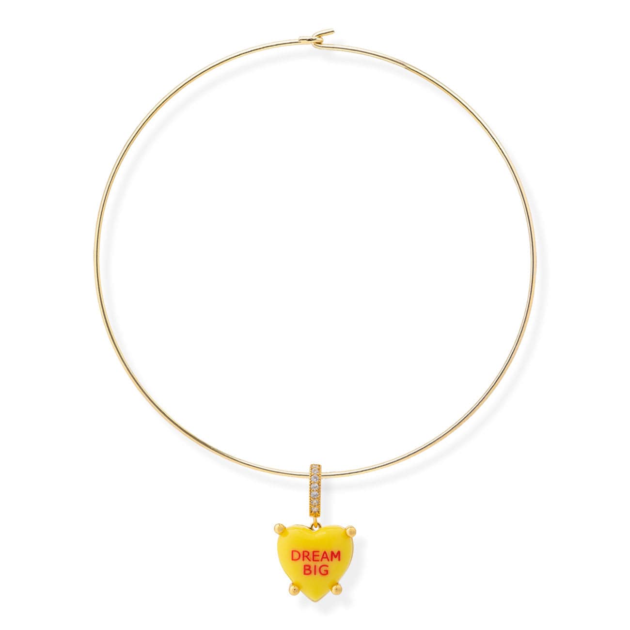 BRACHA Candy Heart Omega Choker