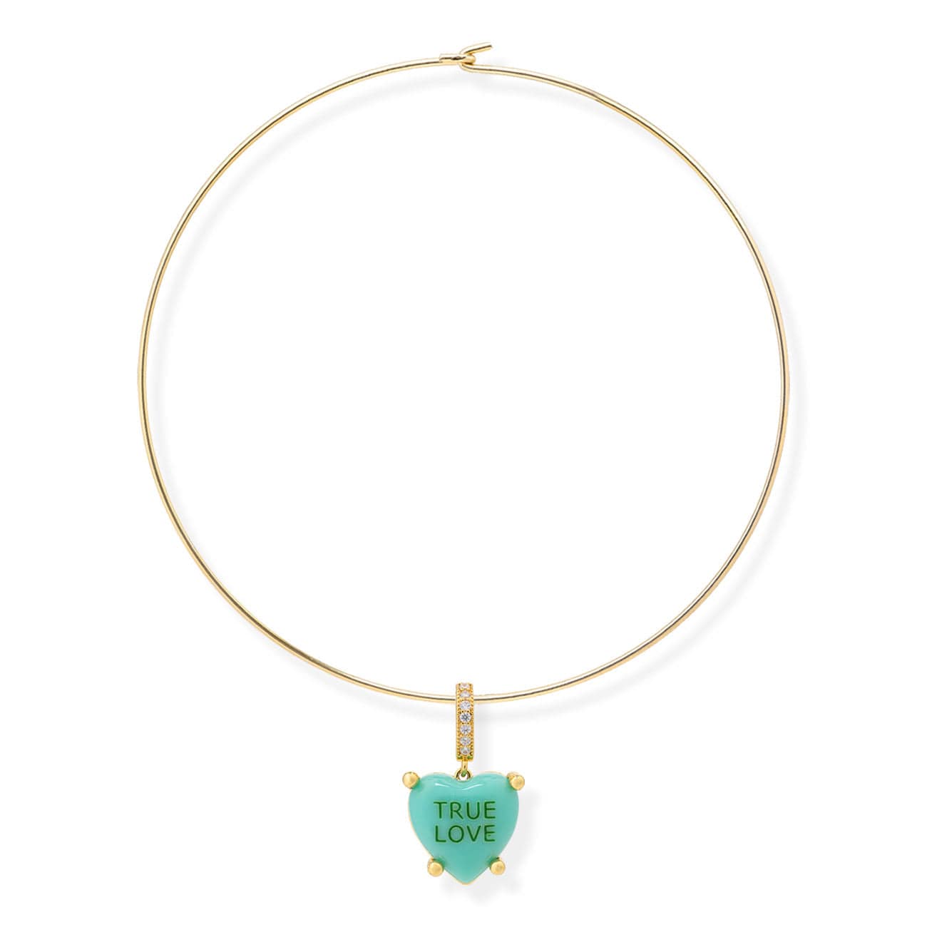 BRACHA Candy Heart Omega Choker