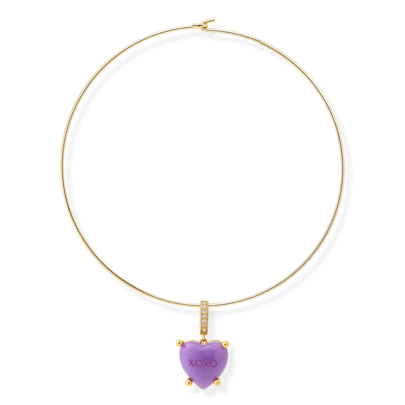 BRACHA Candy Heart Omega Choker