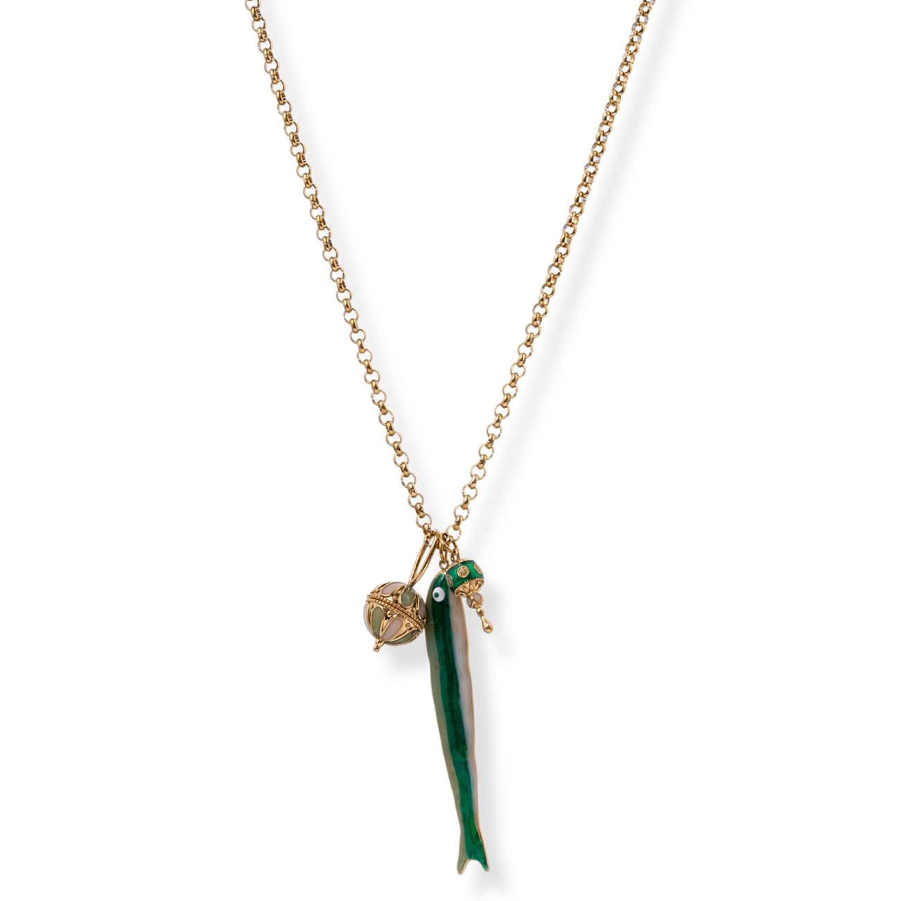 Capri Fish Necklace Necklaces by BRACHA