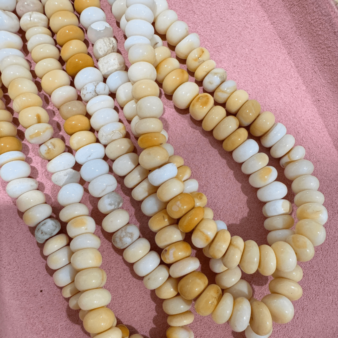 BRACHA Caramel Swirl Candy Necklace