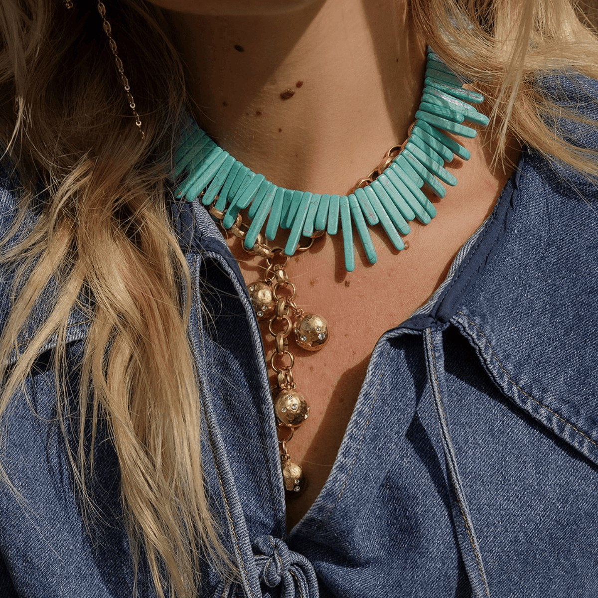 Cascade Collar Necklace Necklaces by BRACHA