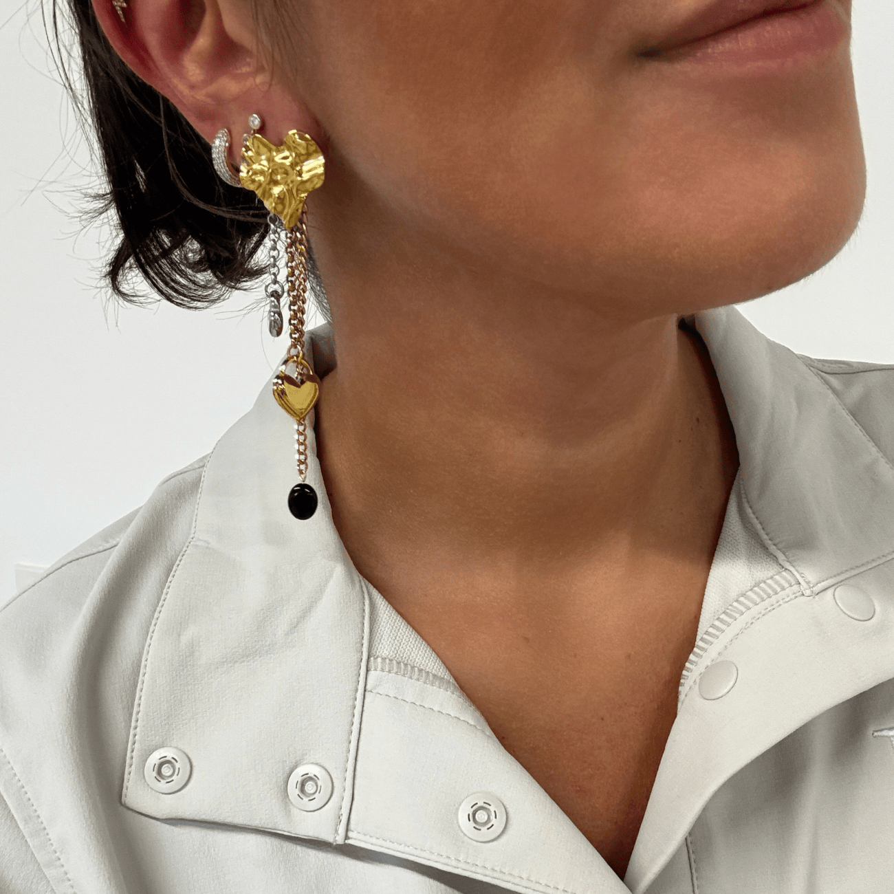 Charlie Heart Earrings Earrings by BRACHA
