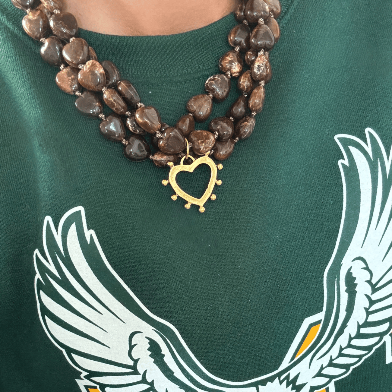 BRACHA Charlotte Heart Necklace