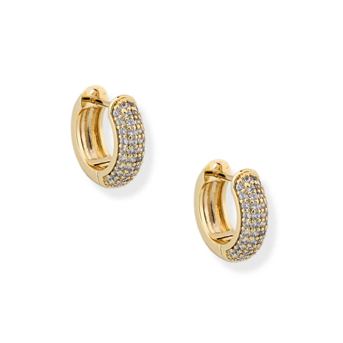 Chloe Midi Hoop Earrings by BRACHA