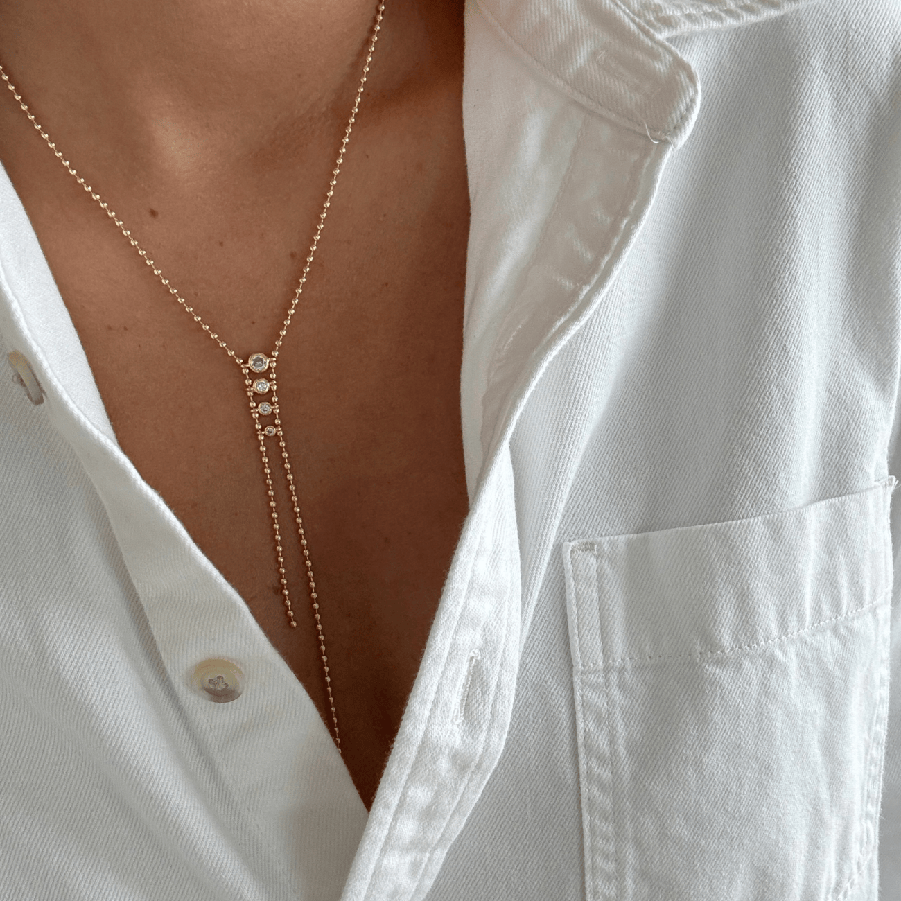 BRACHA Clara Drop Necklace