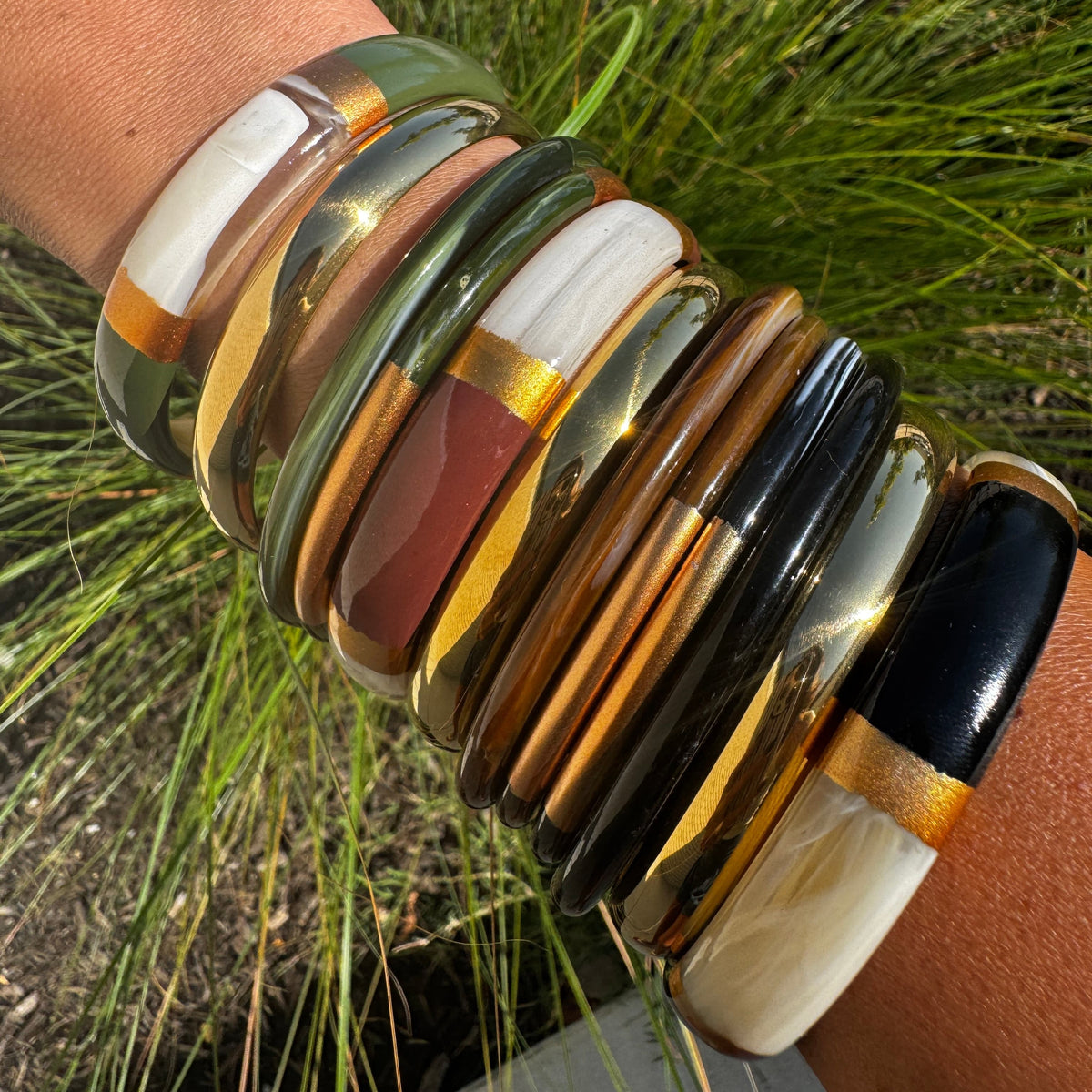 Clay Bracelet Set Bracelets by BRACHA