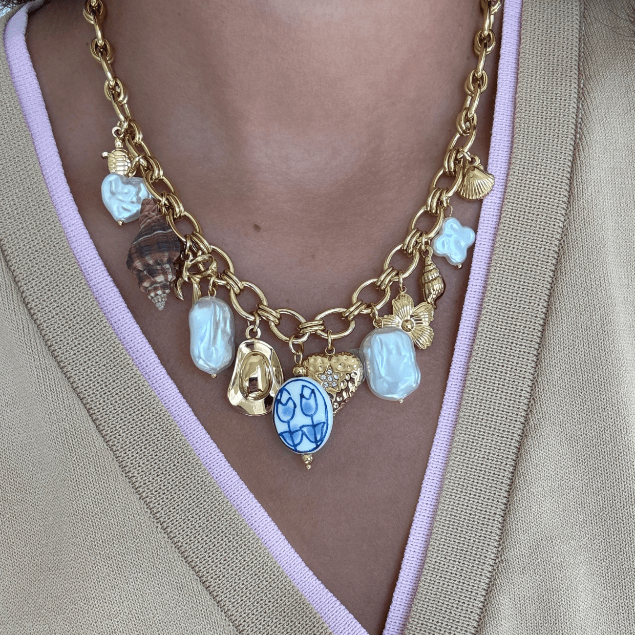 BRACHA Coastal Cowgirl Charm Necklace
