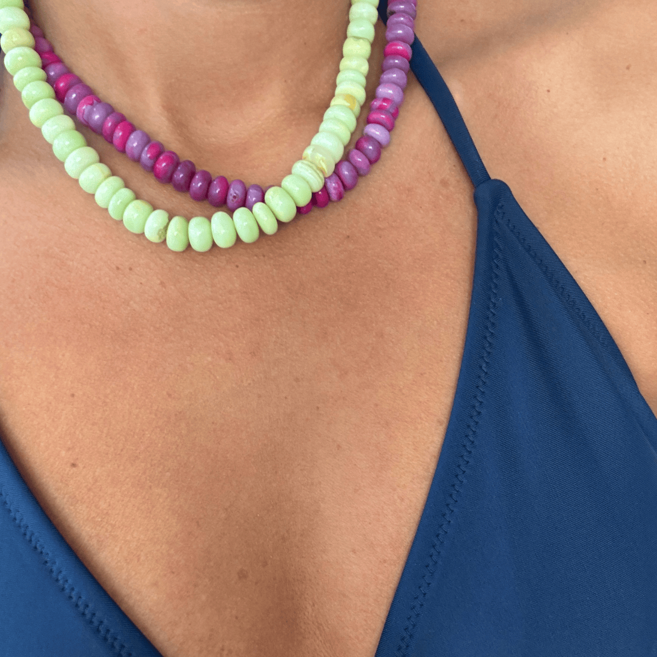 BRACHA Coco Lime Mojito Candy Necklace