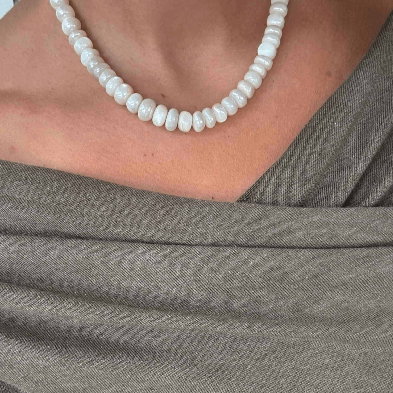 BRACHA Coconut Cream Candy Necklace