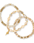 Conch Bracelet Set Bracelets by BRACHA