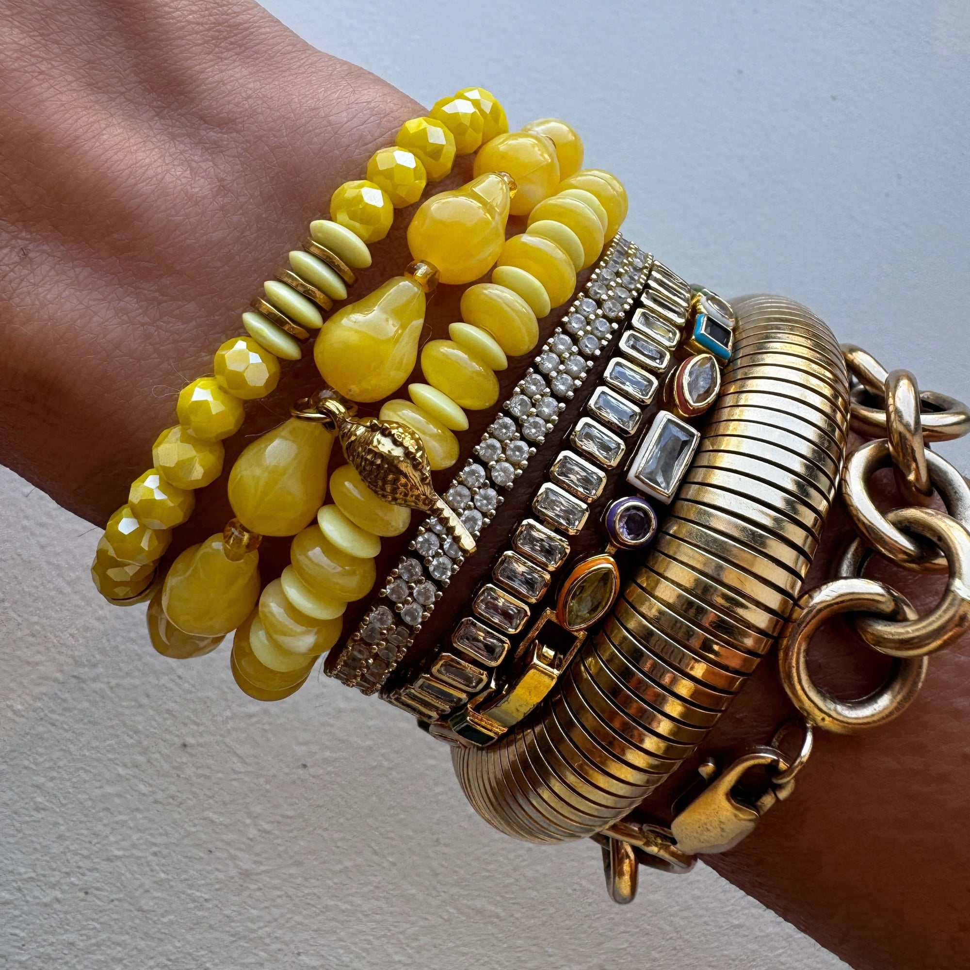 Conch Bracelet Set Bracelets by BRACHA