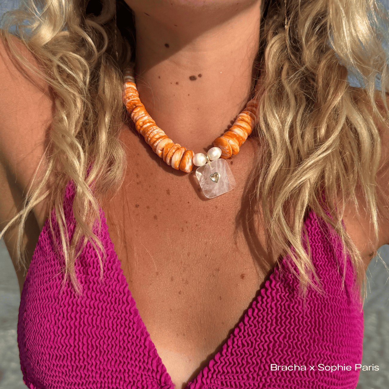BRACHA Conch Shack Necklace