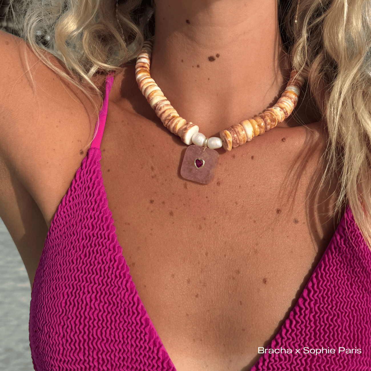 BRACHA Conch Shack Necklace