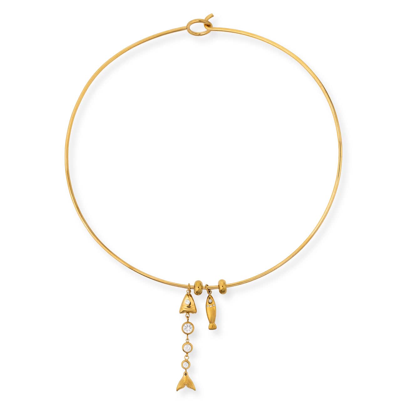 Cora Fish Collar Necklaces by BRACHA