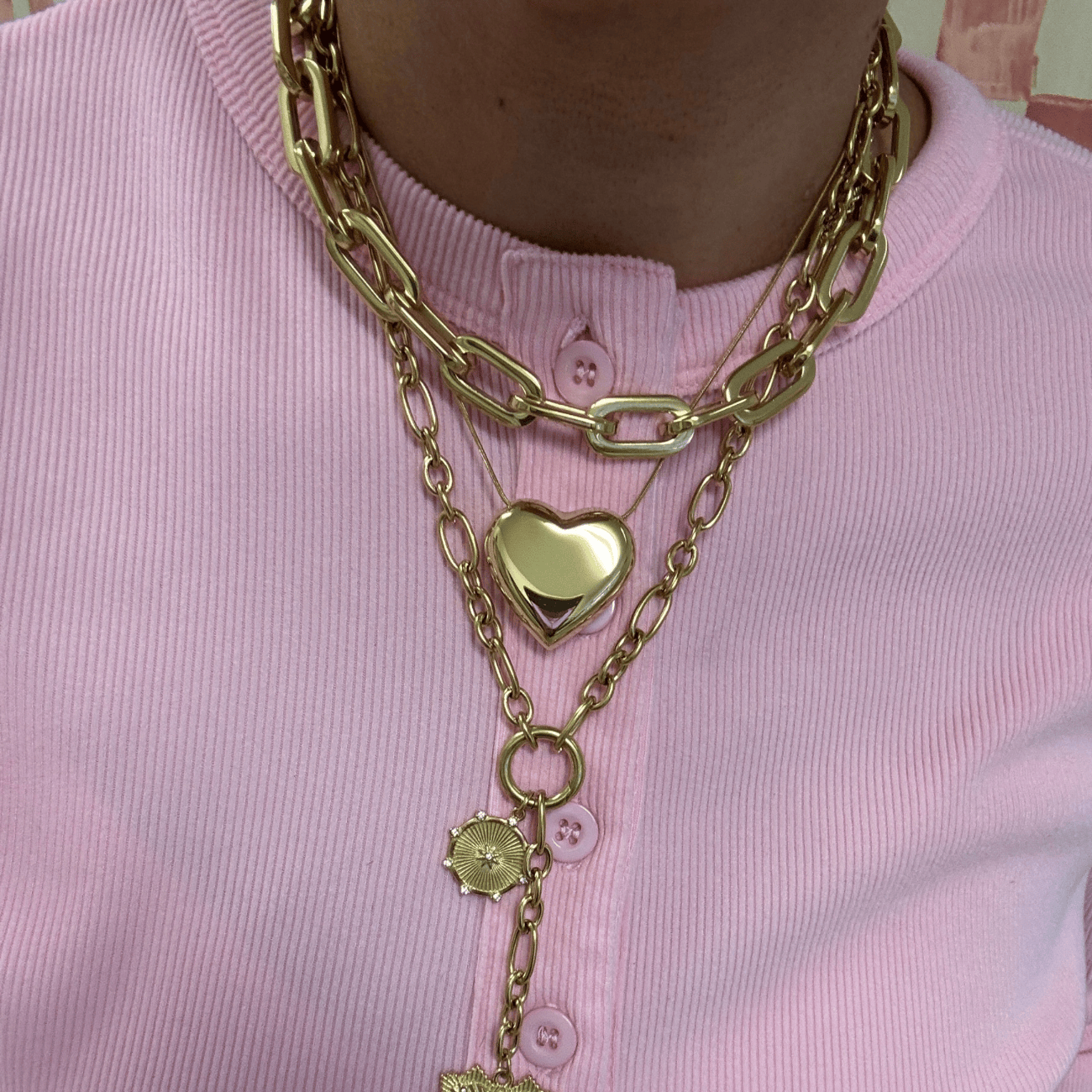 Cora Heart Necklace Necklaces by BRACHA