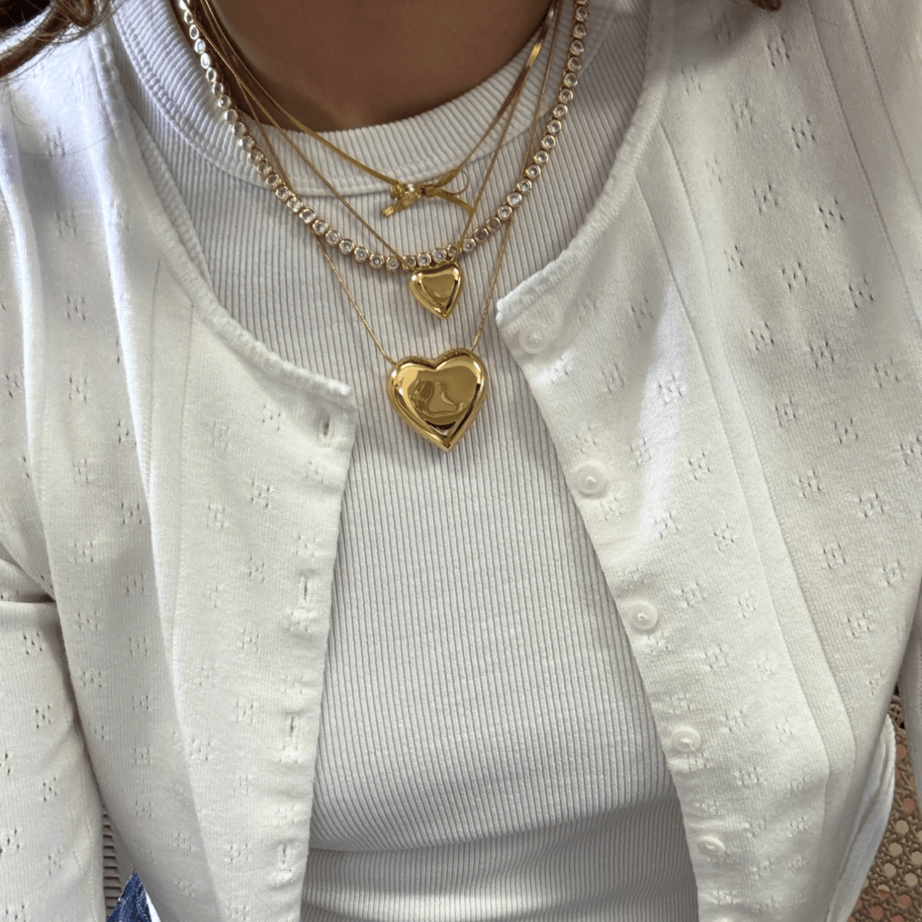 Cora Heart Necklace Necklaces by BRACHA